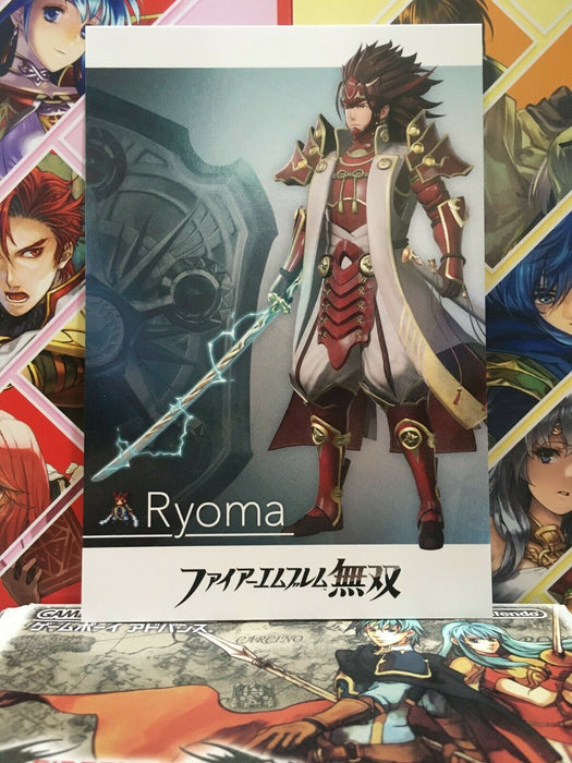 Ryoma Fire Emblem Warriors Postcard FE If Fates Heroes