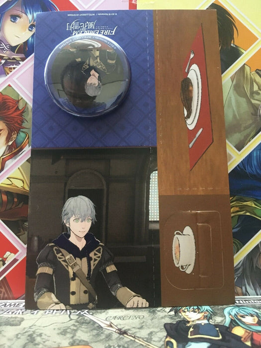 Ashe FE Expo ? Lunch stand seat and Badge Fire Emblem Three Houses Heroes