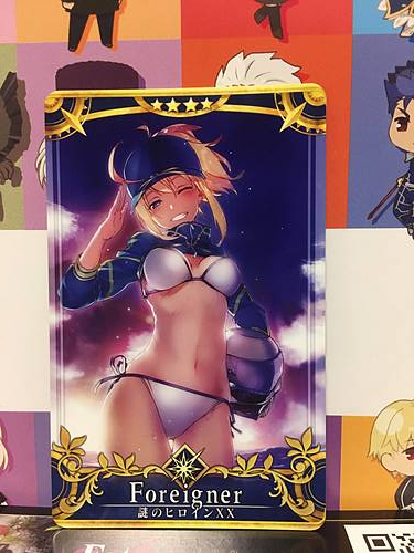 Mysterious Heroine XX Stage 5 Foreigner Star 4 FGO Fate Grand Order Arcade Mint