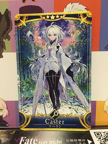 Merlin Prototype Stage 2 Caster Star 5 FGO Fate Grand Order Arcade Mint Card