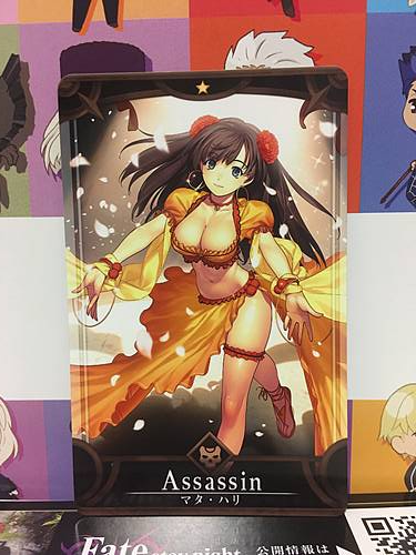 Mata Hari Stage 1 Assassin Star 1 FGO Fate Grand Order Arcade Mint Card