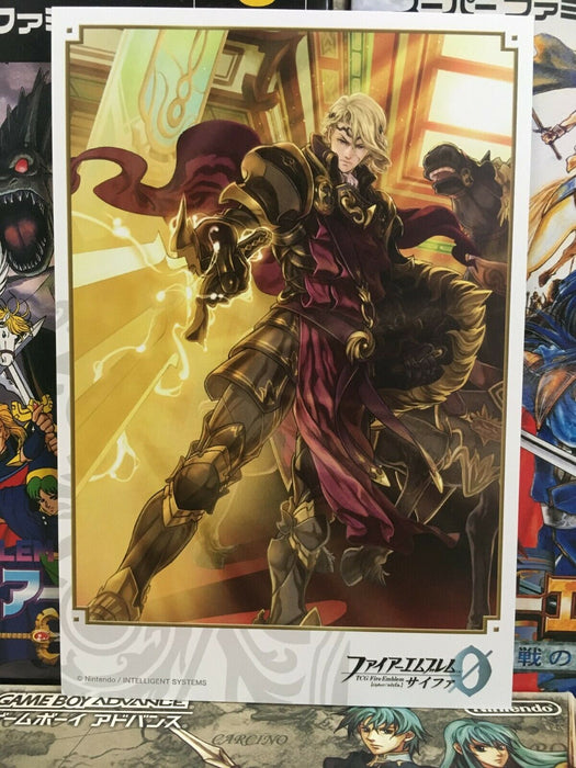 Xander Fire Emblem 0 Cipher Post Card Mint FE If Fate Heroes