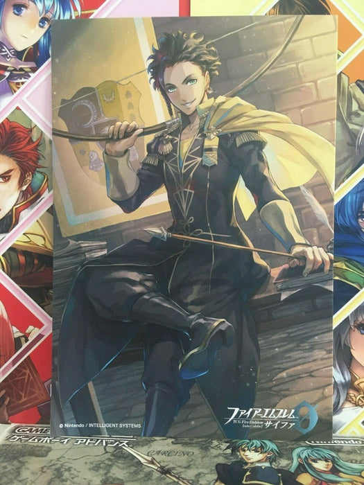 Claude Fire Emblem 0 Cipher Post Card Mint FE Heroes Three Houses