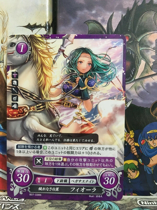 Fiora: Pure White Wings B07-036N Fire Emblem 0 Cipher Mint FE Heroes