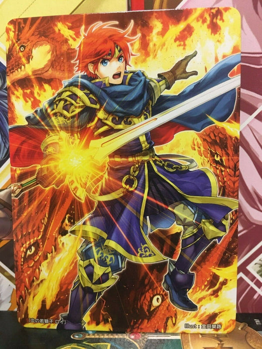 Roy Fire Emblem 0 Cipher Marker Card Part 4 Mint FE Binding Blade Heroes