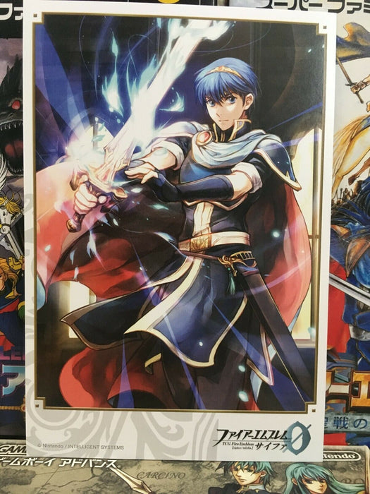 Marth Fire Emblem 0 Cipher Post Card Mint Mystery of FE Heroes
