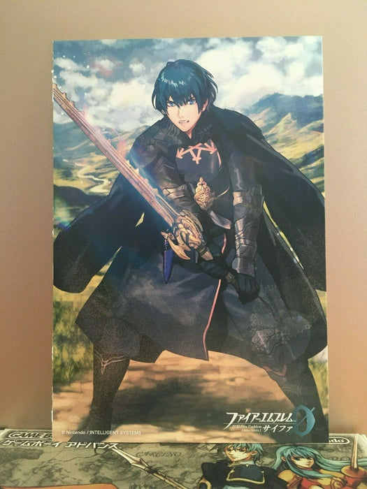 Byleth (Male) Fire Emblem 0 Cipher Post Card Mint FE Heroes Three Houses