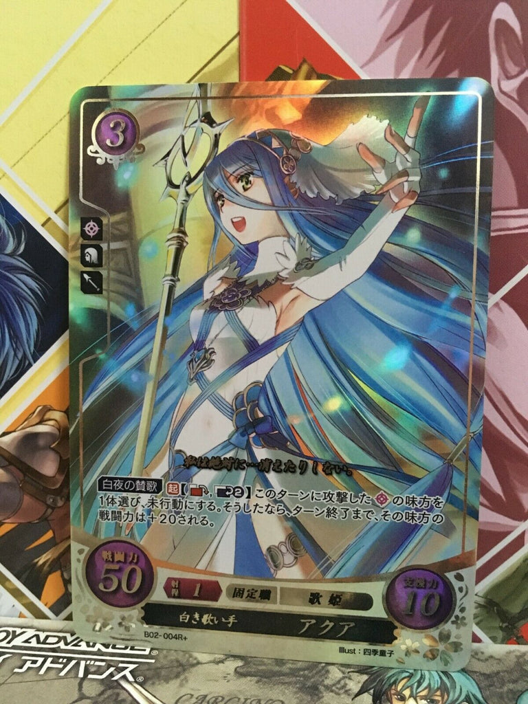 Azura: B02-004R(+) Fire Emblem 0 Cipher Mint FE Booster 2 If Fates