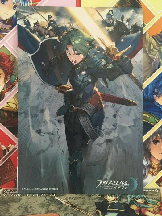 Alm Fire Emblem 0 Cipher Post Card Mint FE Heroes Echoes
