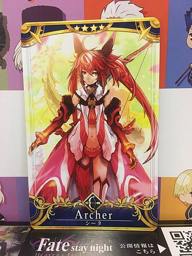 Sita Stage 4 Archer Star 4 FGO Fate Grand Order Arcade Mint Card