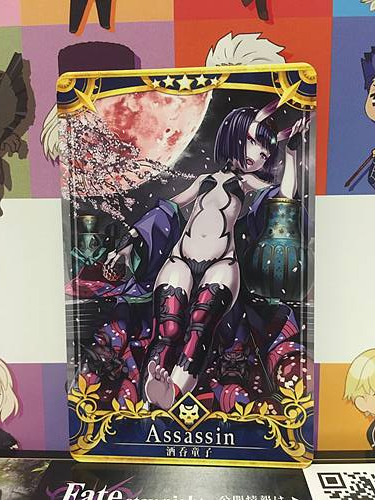 Shuten Douji Stage 5 Assassin Star 5 FGO Fate Grand Order Arcade Mint Card