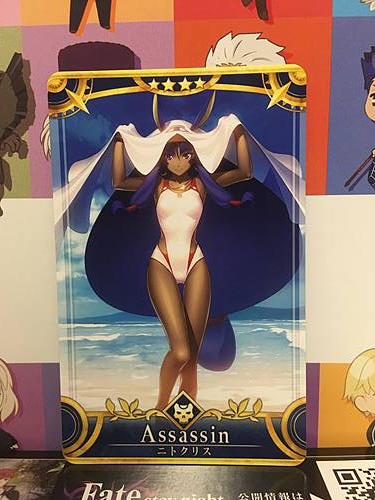 Nitocris Stage 3 Assassin Star 4 FGO Fate Grand Order Arcade Mint Card