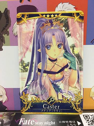 Medea Lily Stage 5 Caster Star 4 FGO Fate Grand Order Arcade Mint Card