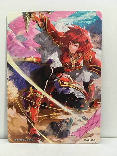 Minerva Fire Emblem 0 Cipher Marker Card Mint FE Mystery of Heroes