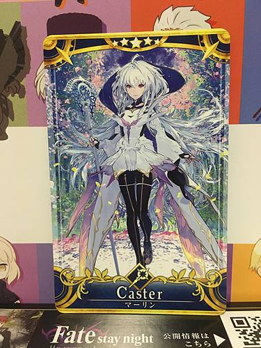 Merlin Prototype Stage 4 Caster Star 5 FGO Fate Grand Order Arcade Mint Card