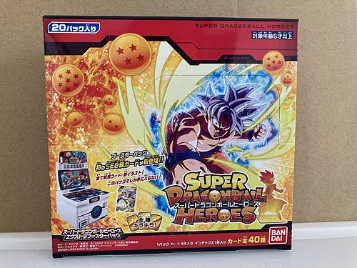 Super Dragon Ball Heroes Extra booster pack 1BOX Ultra God Mission