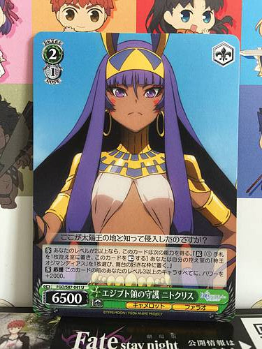 Nitocris Assassin FGO/S87-041 Weiss Schwarz Fate Grand Order Card