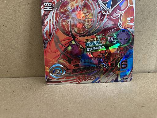 Son Goku HG8-SEC Super Dragon Ball Heroes Card SDBH