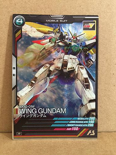 XXXG-01W WING GUNDAM AB03-035 Gundam Arsenal Base Holo Card