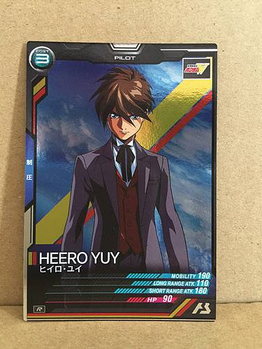 HEERO YUY AB03-090 Gundam Arsenal Base Holo Card