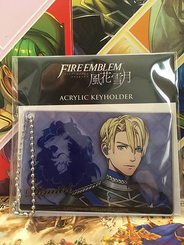 Dimitri Fire Emblem Three Houses Acrylic Keychain FE Blue Lions Keyholder