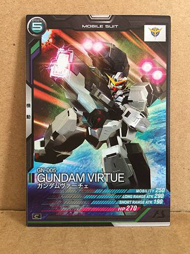 GN-005 GUNDAM VIRTUE AB03-053 Gundam Arsenal Base Holo Card