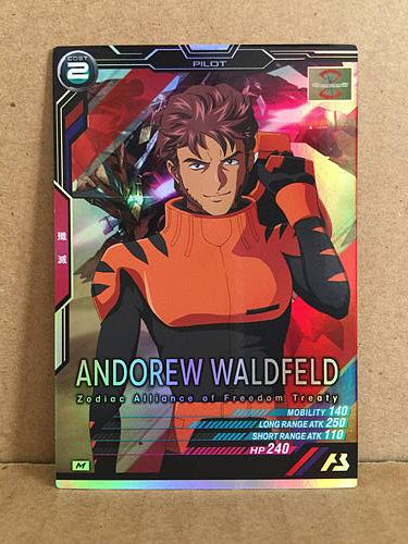 ANDOREW WALDFELD AB03-105 Gundam Arsenal Base Holo Card
