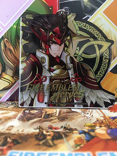Ryoma Fire Emblem Heroes Metallic acrylic key chain holder FE If Fates