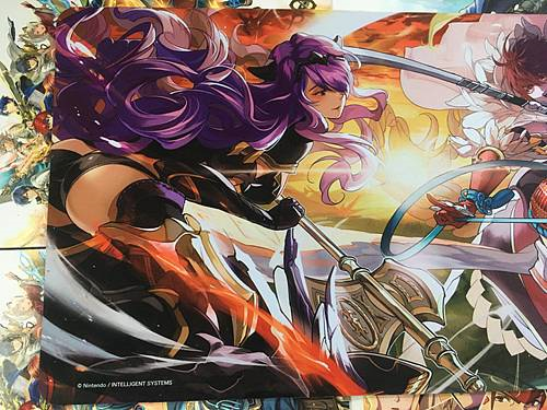 Camilla and Hinoka Fire Emblem 0 Cipher Rubber Play Mat FE Heroes