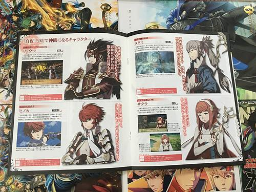 Fire Emblem If and 0 Cipher W First Guide Book FE Fates Heroes