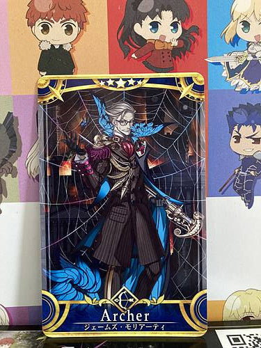 James Moriarty Stage 2 Archer Star 5 FGO Fate Grand Order Arcade Mint Card