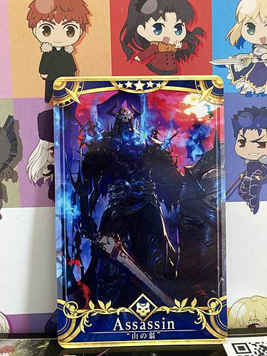 Old Man of the Mountain Stage 4 Assassin FGO Fate Grand Order Arcade Card