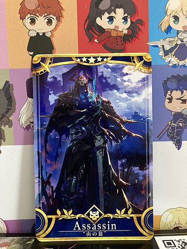 Old Man of the Mountain Stage 3 Assassin FGO Fate Grand Order Arcade Card