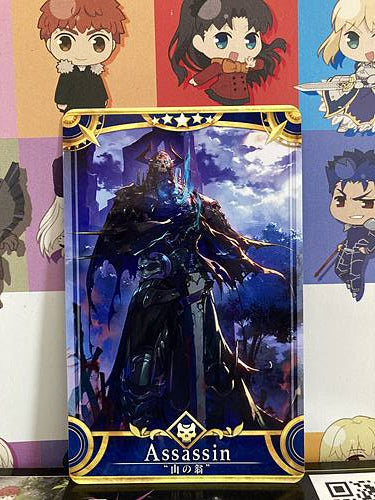 Old Man of the Mountain Stage 2 Assassin FGO Fate Grand Order Arcade Card