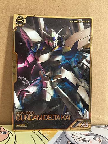 MSN-001X GUNDAM DELTAKAI AR03-002 Gundam Arsenal Base Holo Card