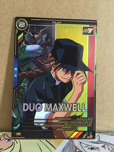 DUO MAXWELL AB03-091 Gundam Arsenal Base Holo Card