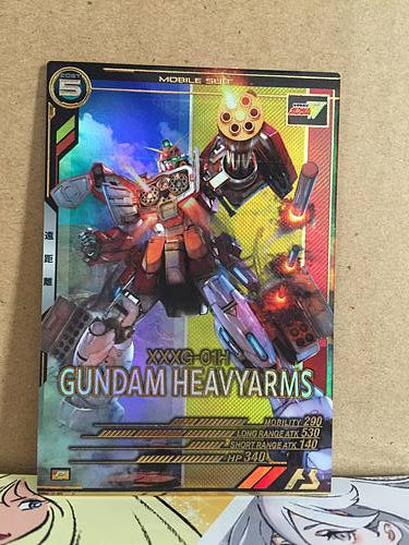XXXG-01H GUNDAM HEAVYARMS AB03-038 Gundam Arsenal Base Holo Card