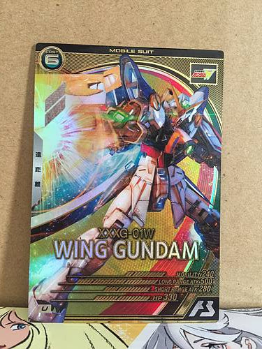 XXXG-01W WING GUNDAM AB03-034 Gundam Arsenal Base Holo Card