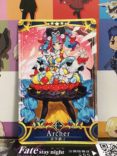 Sei Shonagon Stage 3 Archer Star 5 FGO Fate Grand Order Arcade Mint Card