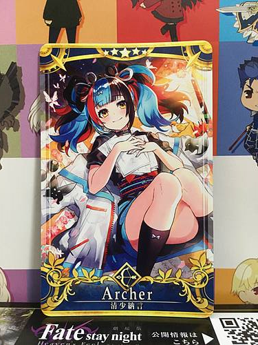 Sei Shonagon Stage 5 Archer Star 5 FGO Fate Grand Order Arcade Mint Card
