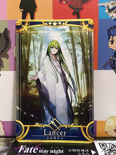 Enkidu Stage 2 Lancer Star 5 FGO Fate Grand Order Arcade Mint Card