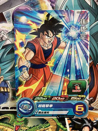 Son Goku SH6-14 C Super Dragon Ball Heroes Mint Card SDBH