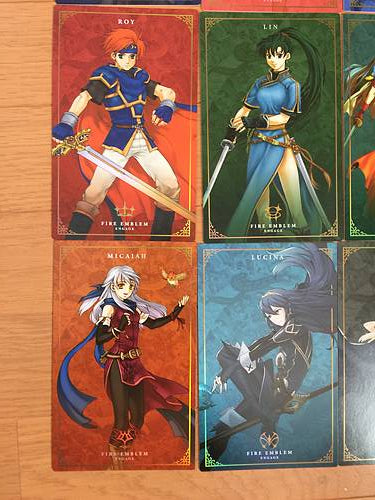 Fire Emblem Engage Elyos Collection 12 Emblem Rings Art Cards Only