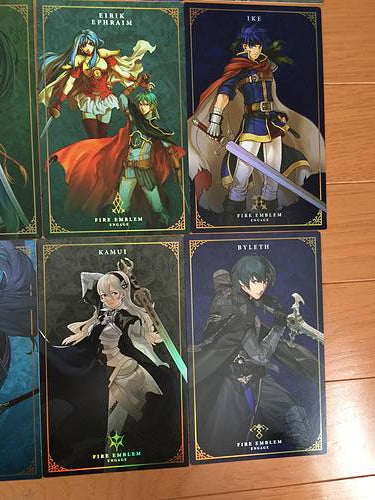 Fire Emblem Engage Elyos Collection 12 Emblem Rings Art Cards Only