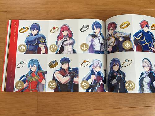 Fire Emblem Engage Elyos Collection Art Book Only Alear Panette Rosado