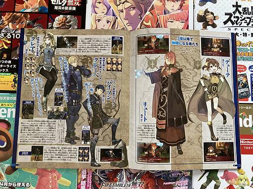 Fire Emblem Echoes The Travel in Valentia Guide Book Alm Celica