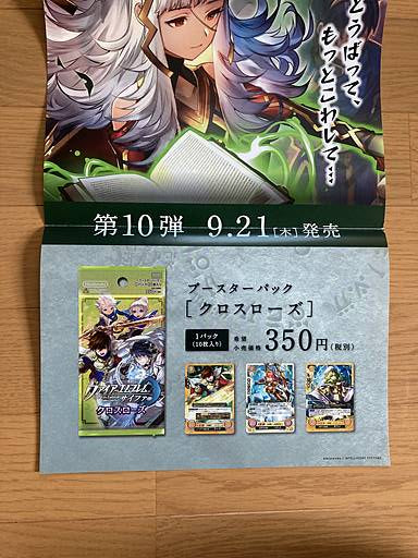 Sharena and Veronica Fire Emblem 0 Cipher Long poster FE Booster 10