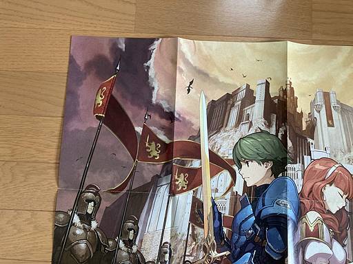 Fire Emblem Echoes and Gaiden Double-sided Poster 0 Cipher FE Alm Celica