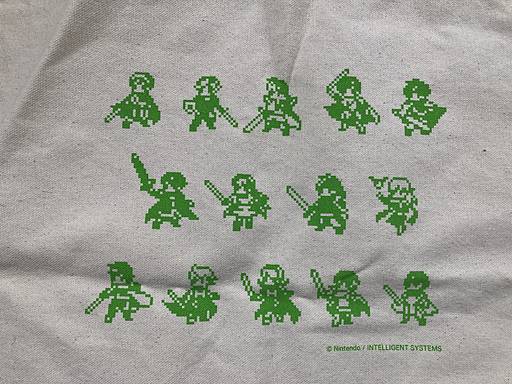 Fire Emblem Green Dot Characters Tote bag Marth Corrin Lucina