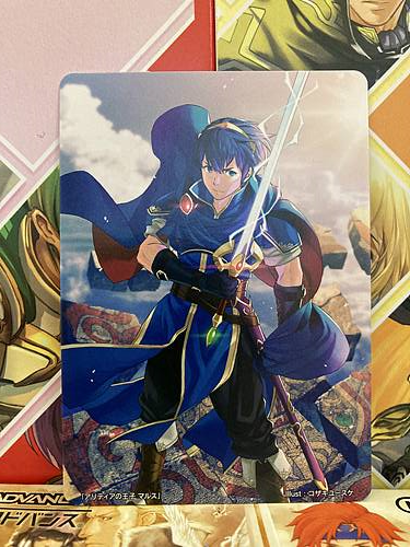 Marth Fire Emblem 0 Cipher Marker Card Part9 Mint Mystery of FE